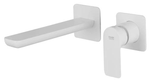 Смеситель для раковины Remer Infinity I15PLBO встраиваемый в стену белый