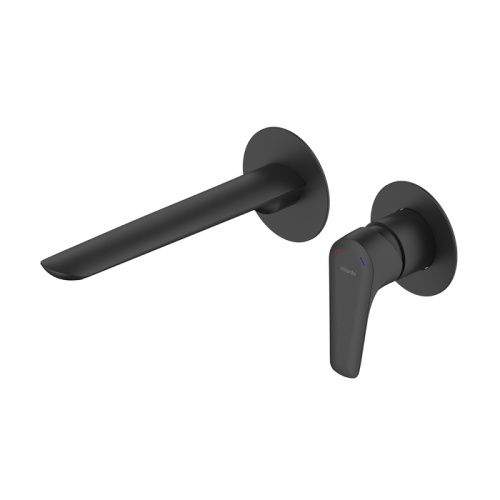 Смеситель для раковины Milardo Dale DALBL00M65 встраиваемый в стену черный