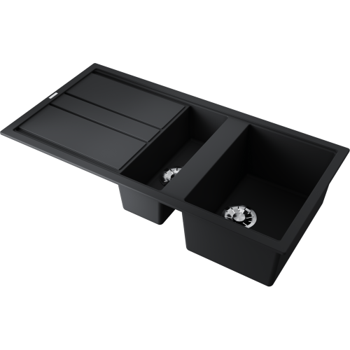 Кухонная мойка Omoikiri Kitagawa 100-2 4993805 100х51 цвет графит