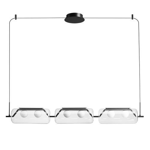 Светильник подвесной Arte Lamp Geneva (Генева) A2341SP-6BK