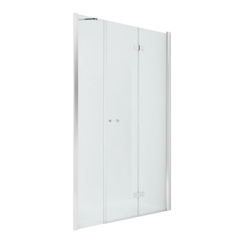 Душевая дверь New Trendy NEW SOLEO PLUS R D-0154A/D-0096B 140х195 стекло прозрачное профиль хром глянцевый