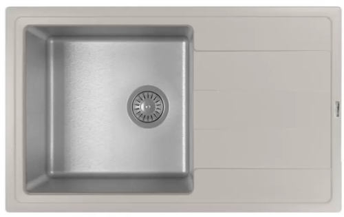 Кухонная мойка Florentina Комби 780 21.395.D0780.305 48х78 цвет грей