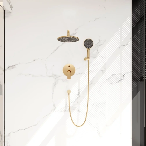 Душевая система Veconi TEORA TE-500-G-C4 встраиваемая в стену