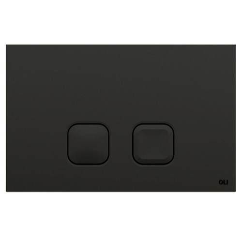 Клавиша смыва механическая Oli PLAIN CG26000070829 цвет черный матовый Клавиша смыва механическая Oli PLAIN CG26000070829 цвет черный матовый