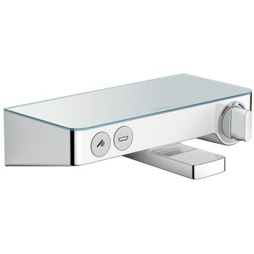 Смеситель Hansgrohe Ecostat Select 13151400 настенный хром/белый