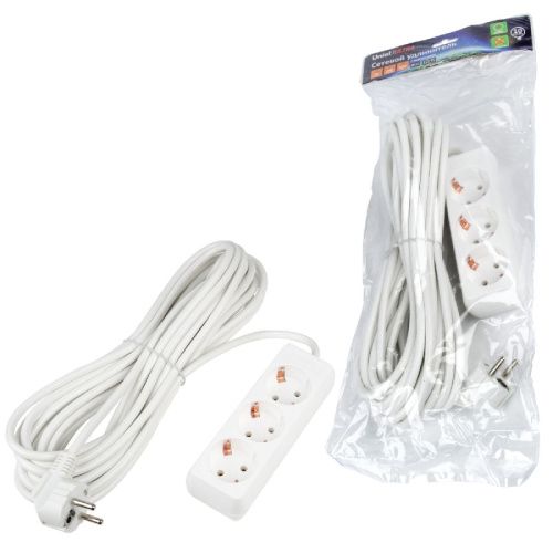 Удлинитель бытовой Uniel ULTRA (УЛТРА) S-GCU3-10 WHITE
