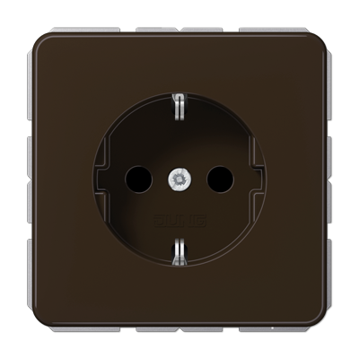 Розетка штепсельная Jung Serie CD (Серие ЦД) CD1520BFBR