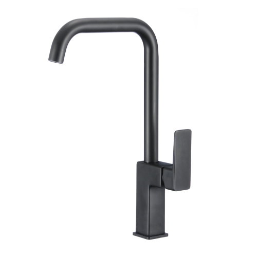 Смеситель для кухни WesnaArt Narcis NAR06-150BL-25432 на раковину/столешницу черный