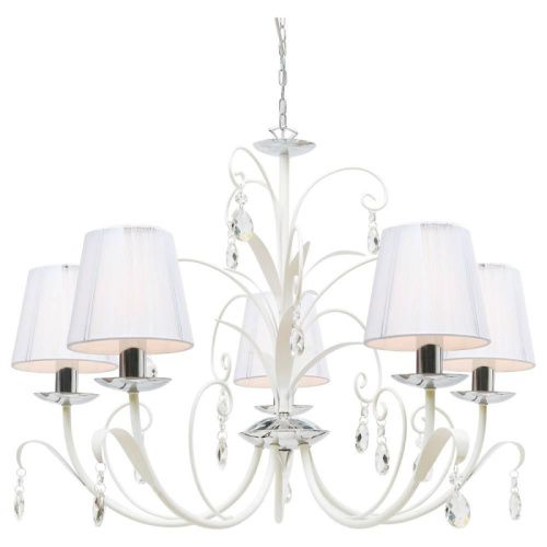 Люстра подвесная Arte Lamp Romana Snow (Романа Снов) A1743LM-5WH