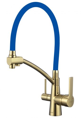 Смеситель для кухни Savol S-L1805B-05 на столешницу золото