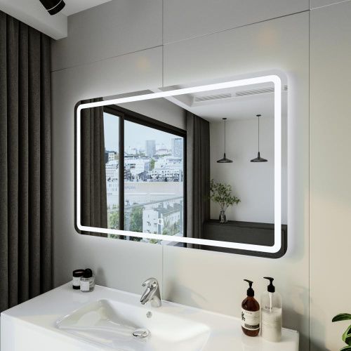 Зеркало с подсветкой Бриклаер 4627125414268 120х80