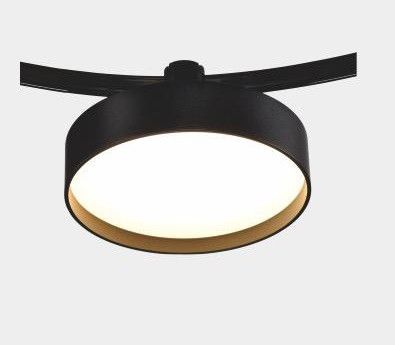 Трековый светильник Italline Fantom (Фантом) IT010-4022 black 3000K