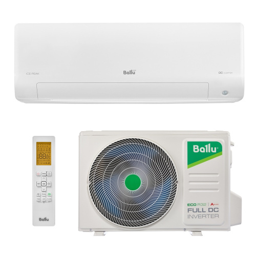 Настенный кондиционер Ballu Ice Peak ERP Full DC Inverter BSPKI-10HN8_V4