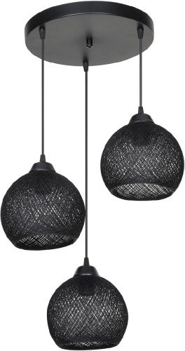 Светильник подвесной Toplight Lizbeth (Лизбетх) TL1612R-03BK