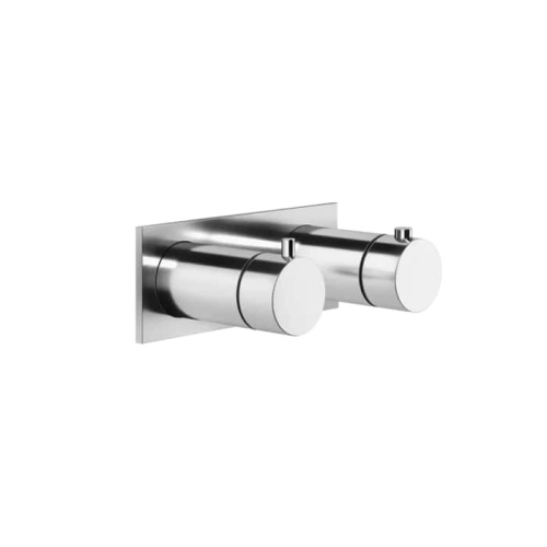 Смеситель для душа Gessi Ingranaggio 63334#031 встраиваемый в стену хром с термостатом (внешняя часть)