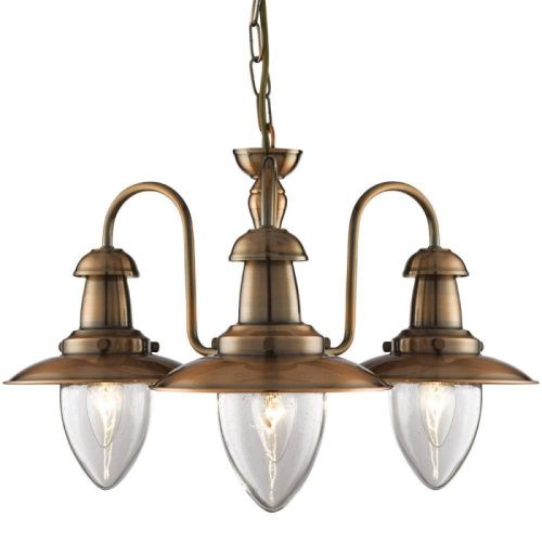 Люстра подвесная Arte Lamp Fisherman (Фисхерман) A5518LM-3RB