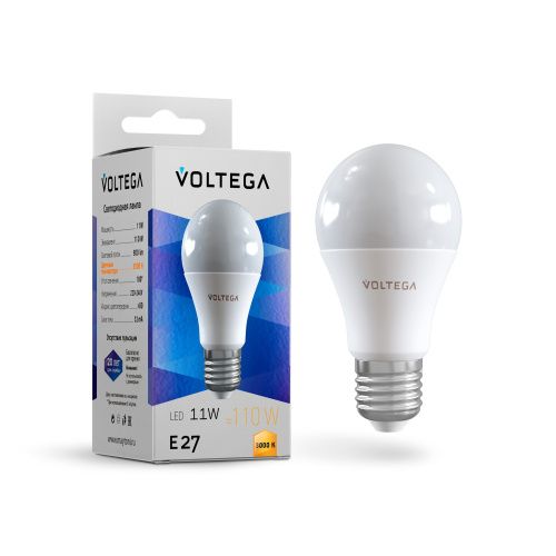 Лампочка светодиодная Voltega General purpose bulb 11W 7245