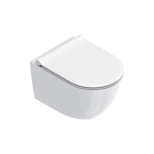 Чаша унитаза подвесная Catalano Sfera 511500001 цвет белый без сиденья безободковая смыв торнадо