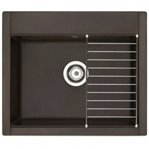 Мойка кухонная Aquaton Делия 1A715232LD280 59,4х51 цвет кофе