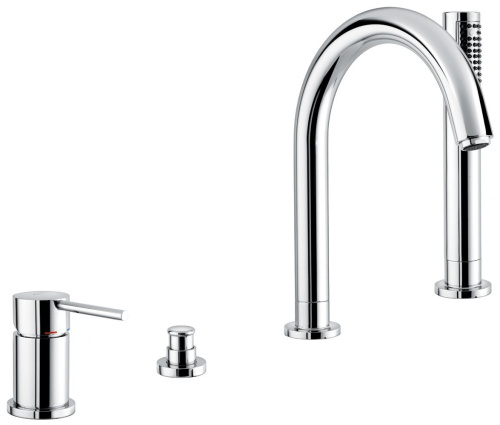 Смесители Emmevi Piper 45120/NEO на борт ванны черный матовый