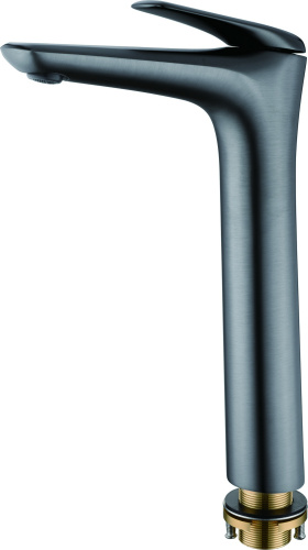 Смеситель для раковины Rush Nevis NE1735-11ant на столешницу серый