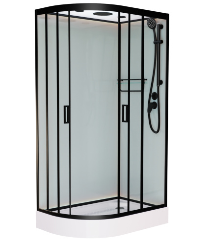 Душевая кабина Frank 214015 120х80 без крыши ориентация правая Душевая кабина Frank 214015 120х80 без крыши ориентация правая