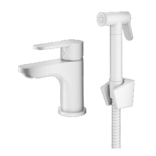 Смеситель ProHanss P64.12.08 на раковину белый