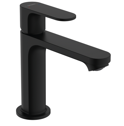 Смеситель Hansgrohe Rebris S 72517670 на раковину/столешницу черный матовый без термостата