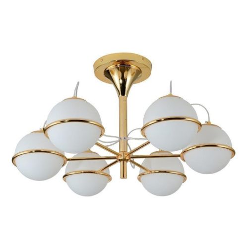 Люстра на штанге Lumina Deco Tivoli (Тиволи) LDC 8050-6 GD