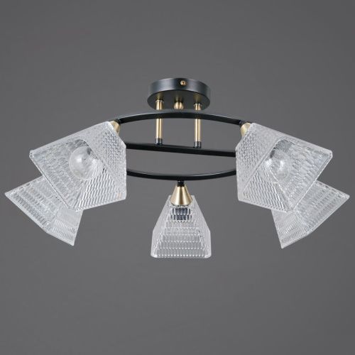 Люстра потолочная Illumico IL0850-5CSQ-25BKAB ELITE