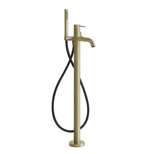 Смеситель для ванны Gessi Gessi316 54028#727 напольный бронза (внешняя часть)