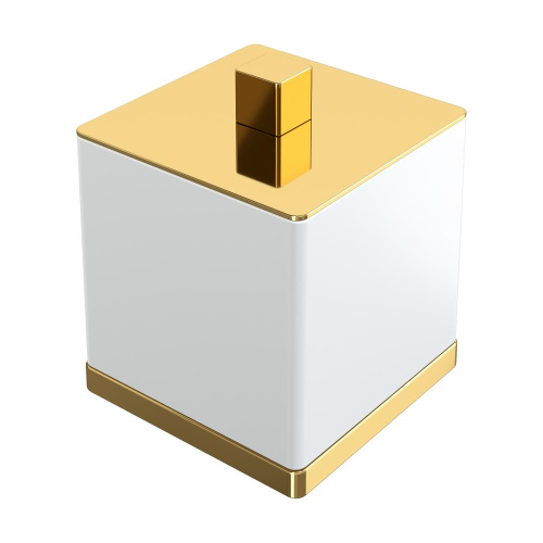 Стакан для ватных дисков Boheme Qubic 10964-G