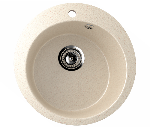 Кухонная мойка Ulgran Classic U-405-328 49,5х49,5 цвет бежевый