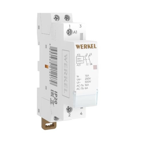 Контактор модульный Werkel 4690389212079