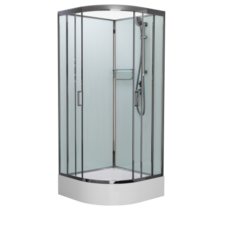 Душевая кабина Frank 178009 100х100 без крыши ориентация универсальная