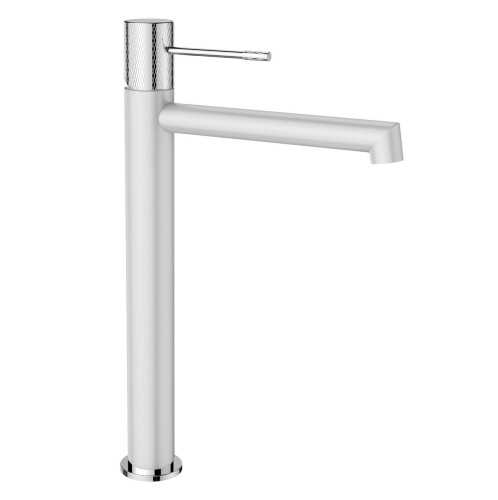 Смеситель для раковины AltroBagno Intento AltroBagnoIntento010217MW на столешницу белый матовый