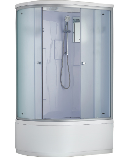 Душевая кабина Timo Standart T-5520R 120х85 асимметричная с крышей ориентация правая Душевая кабина Timo Standart T-5520R 120х85 асимметричная с крышей ориентация правая
