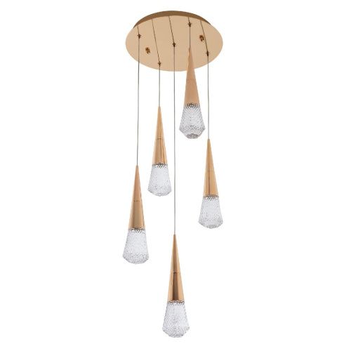 Люстра каскадная Modelux ML.3315.5 GD
