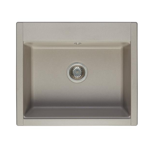 Мойка кухонная Aquaton Делия 1A715232LD250 59,4х51 цвет серый шелк