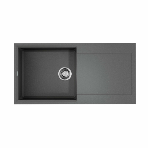 Раковина Omoikiri Sakaime 100 см 4993561 встраиваемая цвет серый