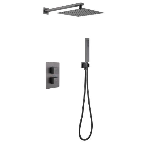 Душевая система ABBER AF8251NG встраиваемая в стену с термостатом