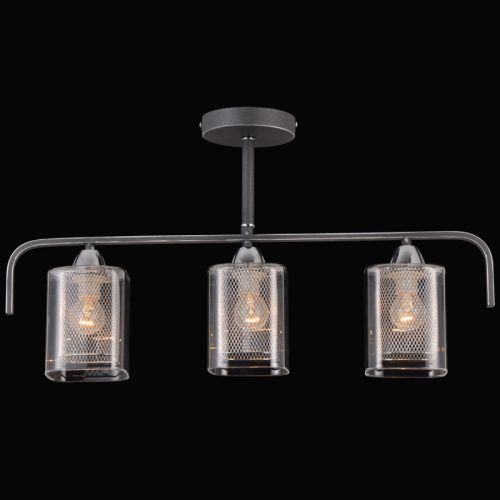 Люстра на штанге Natali Kovaltseva 75066 75066/3C STAIN SILVER