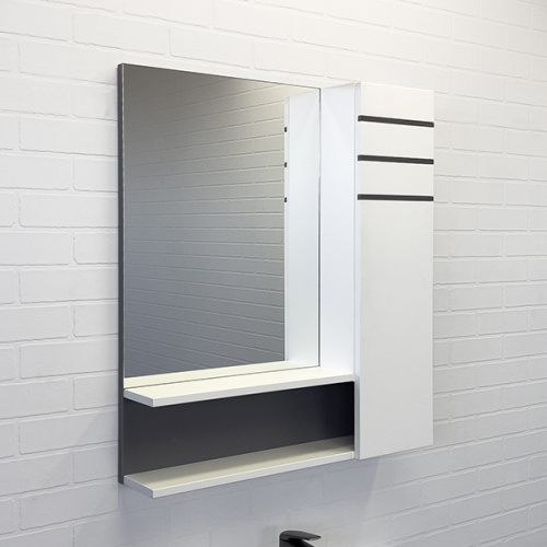 Зеркало-шкаф Comforty 00-00015235CF 70x80