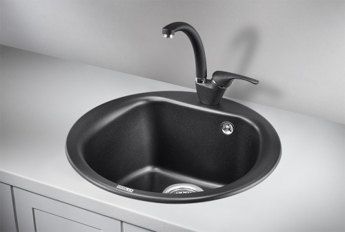 Кухонная мойка Granula 5101, ШВАРЦ 50x50 цвет шварц