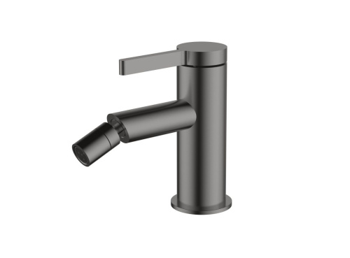 Смеситель AQG Urban Flow 01URF200GM на биде оружейная сталь Смеситель AQG Urban Flow 01URF200GM на биде оружейная сталь