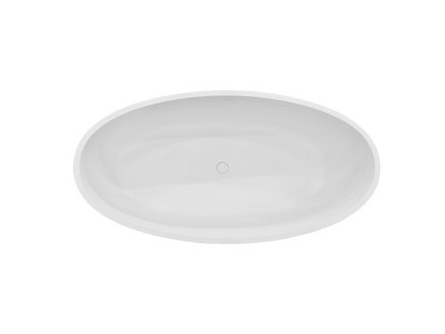 Ванна из искусственного камня Taliente Fano FA17085SS 170х85 отдельностоящая овальная с ножками