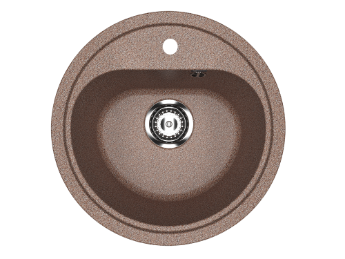Кухонная мойка Ulgran Classic U-700-307 44х44 цвет терракот
