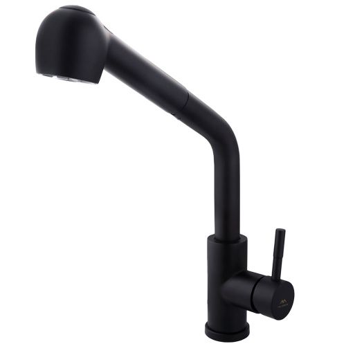 Смеситель для кухни Fashun A56009-7 на мойку черный