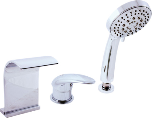 Смеситель RavSlezak D467.5Y на борт ванны хром