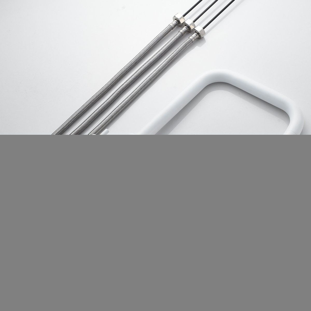 Смеситель для кухни Shevanik S228C на мойку белый - фото 4